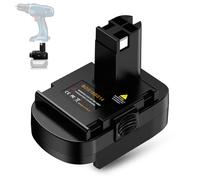 Adaptateur de batterie pour Bosch 12 V 14,4 V NI-MH pour Bos-ch Professional 18 V System GBA Batterie pour Bos-ch 12 V 14,4 V GSR PSR GSR 12 VE-2 PAG 12 V PSB 12VE-2 PSR Outils de batterie