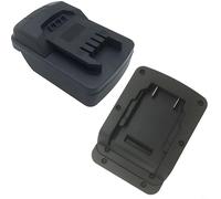 Adaptateur de batterie pour DCB200, DCB201, DCB203, DCB204, pour batteries au lithium DCB205 vers pour outils électriques X20V Team 18 V/20 V, plastique, noir
