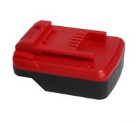 Adaptateur de batterie pour Parkside X20 V 20 V vers outils Power-X-Change 18 V - Convertisseur Li-Ion avec fermeture antidérapante et plaque de protection - Fiable - Noir - Sans batterie ni outils