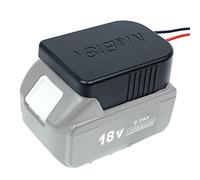 Adaptateur de Batterie Power Wheels Adaptateur pour Makita 18 V également pour Bosch 18 V Power Tool Battery Dock Support de connecteur d'alimentation avec Fil de Calibre 14 pour Cadres de Montage