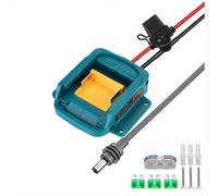 Adaptateur de batterie Starlink Mini pour câble d'alimentation Makita 18 V CC avec 3 fusibles