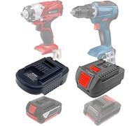 Adaptateur de Batterie TPDL 2 pièces pour Outil électrique Einhell pour Bosch, BOS18EIN pour Batterie Bosch GBA Fonctionne pour Outil Einhell, convertisseur EIN18BOS Fonctionne pour Batterie Einhell
