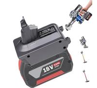 Adaptateur de batterie universel V6 pour Dyson, compatible avec Bosch Professional 18 V GBA System, adaptateur polyvalent pour aspirateur Dyson de la série V6 (adaptateur uniquement)
