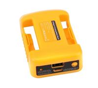 Adaptateur de batterie USB pour batterie au lithium Dewalt 18 V/20 V MAX, chargeur portable avec port USB-C et DC alimentation PD de type C pour DCB127, DCB180, DCB181, DCB206, DCB606, DCB609