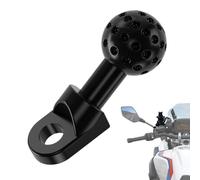 Adaptateur de Bille,Tête de Fixation pour Rétroviseur avec Rotule | Support Rotatif 360° Étanche pour Moto et Vélo - Accessoires Moto Extérieur avec Montage Polyvalent