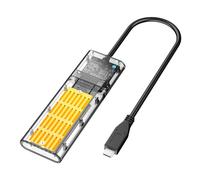 Adaptateur de boîtier SSD M.2 à Type C, pour PCIE NGFF SATA M/B Key SSD