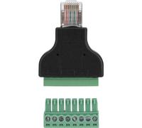 Adaptateur de borne à vis, borne à vis RJ45, convertisseur de borne à vis, borne à vis AV, adaptateur de borne