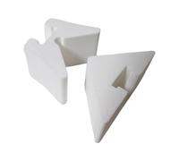 Adaptateur de borne d'angle léger et portable, blanc | Utilisation précise et professionnelle, outil de maintien sûr pour différentes pièces, positionnement précis,