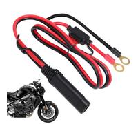Adaptateur de borne de batterie - Câble d'extension SAE avec harnais de déconnexion rapide, SAE à O Ring Connector for Automotive, Motorcycle, ATV, RV, Boat | Accessoire électrique fiable pour la char