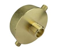 Adaptateur de bouche d'eau en laiton NST femelle vers 1,9 cm mâle pour connexion de tuyau haute pression usage quotidien raccord de tuyau étanche