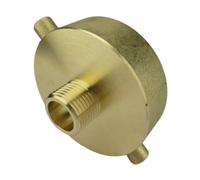 Adaptateur de bouche d'incendie étanche de 6,3 cm NST femelle vers mâle de 1,9 cm avec design d'installation facile pour un usage quotidien
