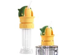 Adaptateur de bouchon de bouteille - Bec de rechange en silicone, ajustement universel pour bouteilles standard, bouchon anti-fuite, buse d'hydratation souple et flexible | Idéal pour les bouteilles