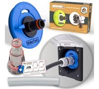 Adaptateur de bouchon de réservoir d’eau avec connexion pour système Gardena | Camping-car, caravane, bateau | Fonction de débordement et double embrayage intégré (adaptateur 3 broches D:78mm)