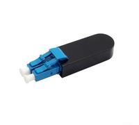 Adaptateur de boucle à fibre optique LC/UPC monomode multimode SM 9/125 OM1 OM2 OM3 OM4 LC Loopback Jumper pour composant d'interconnexion de périphériques réseau (SM 9/125)