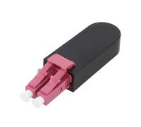 Adaptateur de boucle de fibre optique LC/UPC, SM/MM monomode multimode OM1 OM2 OM3 OM4, coupleur de circulateur de fibre optique pour outil de test de bouclage réseau (OM4 50/125)