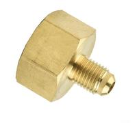 Adaptateur de bouteille A/C pour système R134A 5/8 femelle vers 1/4 mâle SAE avec filetage à droite