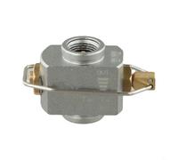 Adaptateur de bouteille de gaz avec soupape de décharge de pression pour réchaud de camping fabriqué en acier inoxydable pour toutes les conditions météorologiques (A)