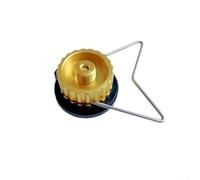 Adaptateur de bouteille de gaz, convertisseur de réchaud de camping en alliage d'aluminium pour la cuisine en plein air, partie brûleur portable avec connexion sécurisée pour randonnée, randonnée et