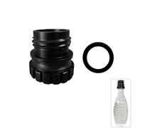 Adaptateur de bouteille de soda noir à connexion rapide for bouteille en verre Soda Crystal 0,7 L