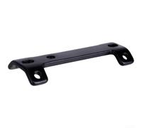 Adaptateur de bouteille d'eau de vélo en alliage d'aluminium double pour porte-bidon de vélo sur guidon de montage (noir)
