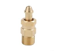 Adaptateur de bouteilles de gaz acétylène en laiton massif pour régulateur de soudure CGA-200 pour MC B et grands réservoirs de propane Filetage étanche pour une connexion sûre dans l'atelier et
