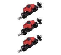 Adaptateur de bras à double rotule Magic 3X 1/4" pour appareil photo reflex numérique et moniteur LCD