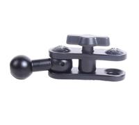 Adaptateur de bras à rotule en aluminium durable de 17 mm - Compatibilité universelle pour les supports de téléphone de moto, vélo, angle réglable et prise en main sûre, idéal pour les cyclistes, les