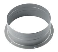 Adaptateur de bride de tuyau d'aération mural en métal de 7,6 à 20,3 cm pour sortie d'entrée CVC, utilisation extérieure et intérieure, résistant à l'érosion, haute température nominale 220 °C (150 mm