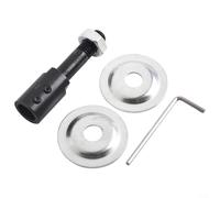 Adaptateur de broche de polissage pour meuleuse d'établi de moteur, tige d'extension avec arbre de 5 16 mm, convertit la perceuse électrique en roue de meulage (12 mm)