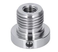 Adaptateur de broche de poupée de tour 33 mm mâle 18 mm adaptateur d'insertion de mandrin à filetage femelle pour le travail du bois Compatible avec les tours à bois Construction