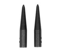 Adaptateur de broche effilée 6PCS | Arbor fileté en acier pour broyeur de banc/roue de polissage/machine tampon | 2-13 mm de diamètre, finition d'oxyde noir