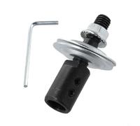 Adaptateur de broche gauche et droite pour arbres de moteur de meuleuse d'établi en acier avec filetage M10 et longueur de 68 mm (droite : 12 mm)
