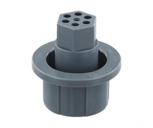 Adaptateur de brosse en PVC compatible avec Dolphin S300i pour aspirateurs de piscine Active 10 et S50, améliore l'efficacité de nettoyage des murs et des sols