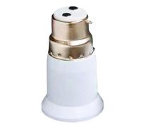 Adaptateur de bulbe B22 à E27, installation facile, blanc, adaptateur de bouche à douille léger, extenseur de porte-greffe à vis, compact et léger pour les lampes Assemblées du plafond