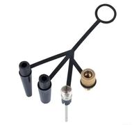 Adaptateur de buse d'air pour pompe à haute pression, portable et multifonctionnel pour gonfler les ballons de football, basket-ball, volleyball et autres ballons de sport similaires (A)