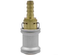 Adaptateur de buse de gonflage de pneu en laiton autobloquant avec raccord rapide pour usage intensif pour pompe à air et valve de pneu (B)