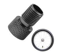 Adaptateur de buse de gonflage de pneu verrouillable | Convertisseur de tige de pneu de vélo | Capuchons d'outils de vélo pour conversion de buse de tube intérieur pour VTT et vélos pliants