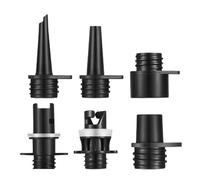 Adaptateur de buse de planche à pagaie - 6 pompes à air extérieures | Adaptateur électrique résistant aux hautes pressions pour bouées, canoës, kayaks, matelas pneumatiques, quincaillerie de bateau, e