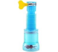 Adaptateur de buse de robinet pivotant for évier de cuisine, 2 pièces, rotation à 360°, filtre à eau flexible, anti-éclaboussures, aérateur de robinet de salle de bain à économie d'eau(Blue)