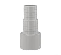 Adaptateur de buse de tuyau ABS pour applications de pompe de piscine Connecteur 50 mm Convient pour tuyaux 32 mm et 38 mm ID pour tuyaux (1 pièce)