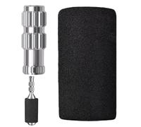 Adaptateur De Buse Gonflable De Pompe À Vélo En Aluminium-capuchon De Tige De Valve De Connecteur D'air Sécurisé, Couvercle De Protection En Éponge Ajustement Universel | Road Mountain Tire Matelas Pn