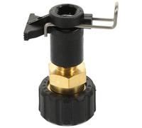 Adaptateur de Buse Haute Pression en Cuivre et Caoutchouc Noir | Connecteur pour Pulvérisateur D'eau, Usage Jardin, Compatible Pompe Nettoyeur, Étanchéité Fiable, Simple
