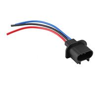 Adaptateur de Câblage de Phare, Faisceau de Prises de pour Ampoules H13 9008 Mâles, Plug and Play pour les Amateurs de Voiture, Plastique PVC