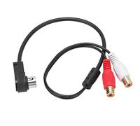 Adaptateur de Câble Audio AUX IN pour Autoradio adapté pour KCA-121B 9887 105 117 9855, Excellente qualité Sonore, Installation Facile, pour les Amateurs de Voiture