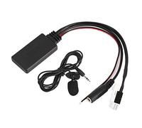 Adaptateur de Cable Audio MP3 Bluetooth pour Voiture, Connecteur Audio Automatique de Module Bluetooth de Voiture avec Kit de Remplacement de Microphone pour W169 W221 W251 W245