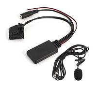 Adaptateur de Câble AUX Bluetooth 18 Broches, Adaptateur de Microphone de Voiture sans Fil de Remplacement pour Comand 2.0 W211 W208 W168 W203