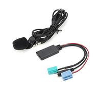 Adaptateur de câble AUX Bluetooth 5.0 avec Microphone Transmission Audio Haute fidélité pour Clio Espace Laguna Scenic Trafic Twingo 2005 2011 Modèles Matériau ABS Longueur de