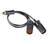 Adaptateur de câble avec fiche DIN et 2 prises EURO