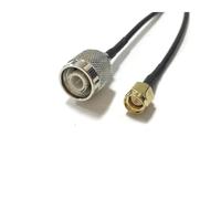 Adaptateur de câble coaxial RF SMA mâle RP-SMA, prise TNC, RG174, 20 cm, 8 pouces, for modem sans fil Wi-Fi(SMA male,20CM)