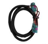 Adaptateur de câble d'appareil photo 4 + 2 broches type Z femelle vers femelle GPS LVDS HD compatible avec l'arrière de la radio à faible interférence double canal haute vitesse